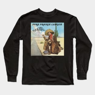 Pure Prairie League Two Lane Highway Long Sleeve T-Shirt